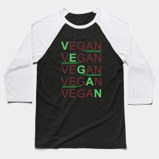 Veganism Baseball T-Shirt